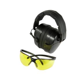 EYE/EAR PRO CMB BLK PASSVE MUFF AMB LENS