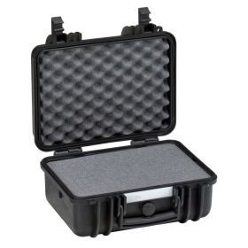 HANDGUN CASE BLK PRE CUBED FOAM