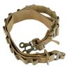 Tactical 2 Point Shotgun Sling; Adjustable Shoulder Strap With 15-Shell Holders