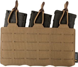M4 / Ar Mag Pouch (Color: Tan, Style: Triple)