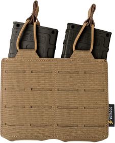 M4 / Ar Mag Pouch (Color: Tan, Style: Double)