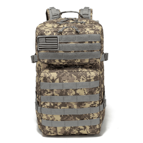 Tactical 45L, 3 Day Assault Pack, Molle (Color: ACU)