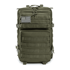 Tactical 45L, 3 Day Assault Pack, Molle (Color: Army Green)
