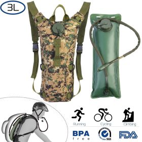 Tactical Hydration Pack 3L (Color: Jungle)