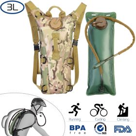 Tactical Hydration Pack 3L (Color: Military)