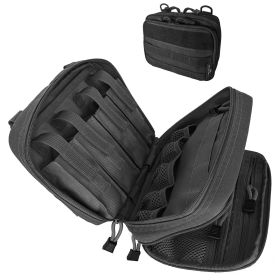 Utility Molle Bag Pouch (Color: Black)