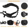 Tactical 2 Point Shotgun Sling; Adjustable Shoulder Strap With 15-Shell Holders