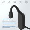 V5.1 Wireless Bone Conduction Headphone Open Ear Sports Wireless Headset W/ Mic Ipx5 Sweatproof