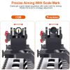 45 Degree Offset Rear & Front Flip Up Sights