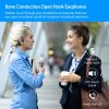 V5.1 Wireless Bone Conduction Headphone Open Ear Sports Wireless Headset W/ Mic Ipx5 Sweatproof