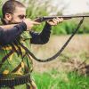 Tactical 2 Point Shotgun Sling; Adjustable Shoulder Strap With 15-Shell Holders