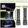 50,000Lm Led Flashlight; Rechargeable
